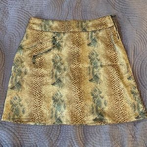 Jamie sadock Animal print golf Skirt